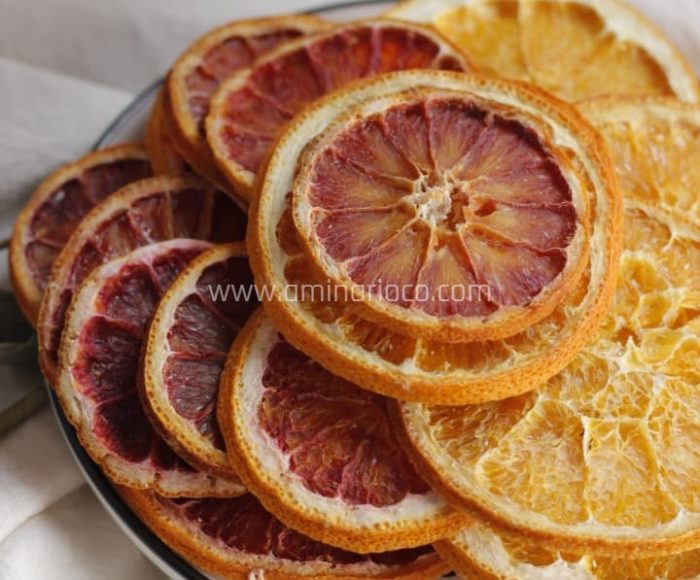 Freeze dried orange